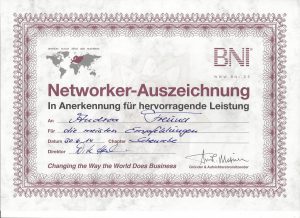 BNI_Networker_Auszeichnung_1